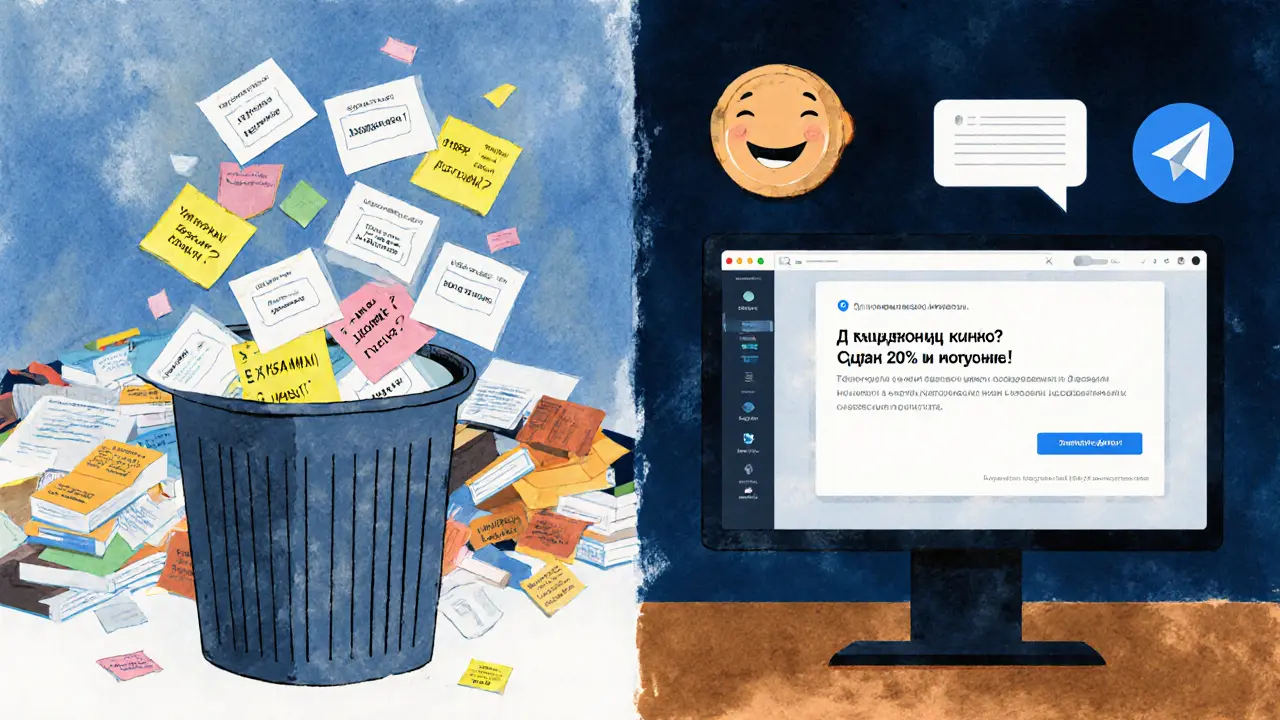 Сравнение хаотичного спама и умной автоматизации: CRM, Telegram и сертификат против скомканных шаблонов.