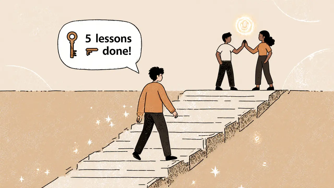 Путь обучения превращается в игровую дорожку с наградами и высокими пятью двух студентов.