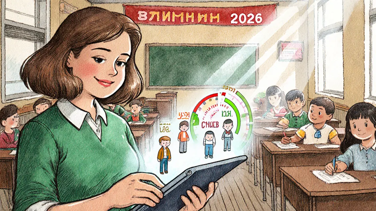 Учитель с адаптивной системой, отслеживающей когнитивную нагрузку учеников.