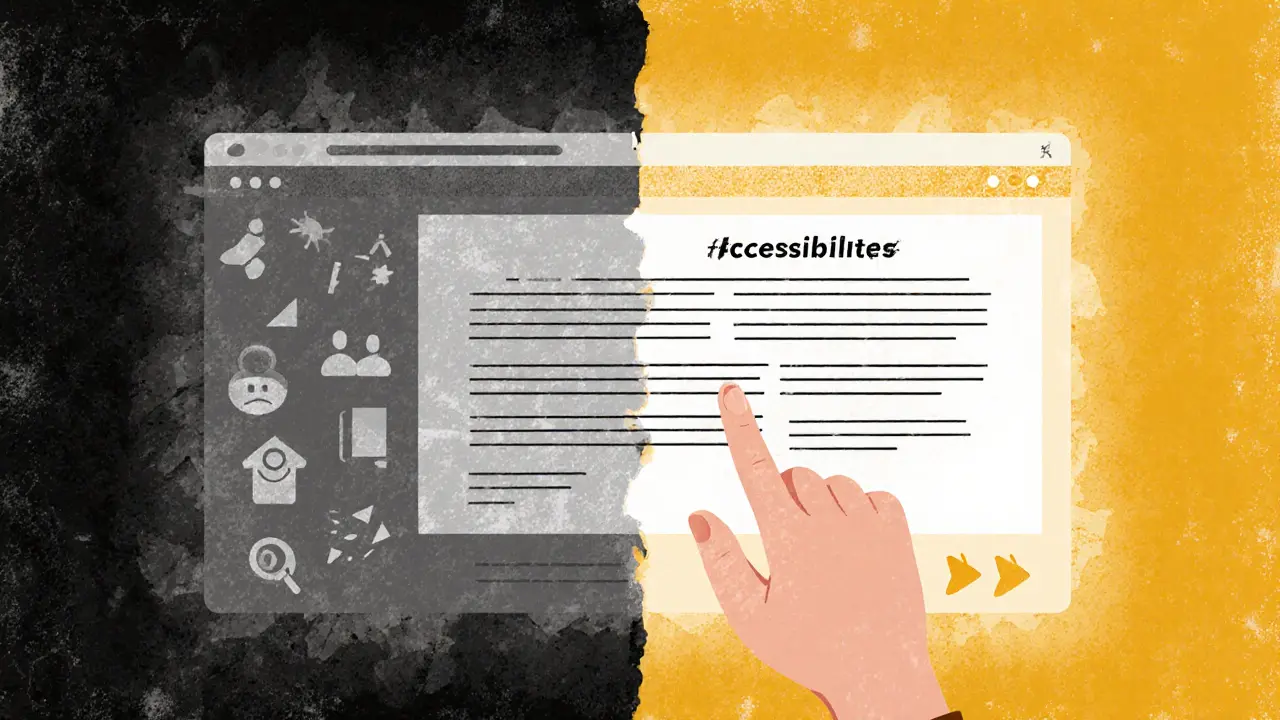 Курс превращается из недоступного в доступный: субтитры, контраст и клавиатурная навигация становятся видны.