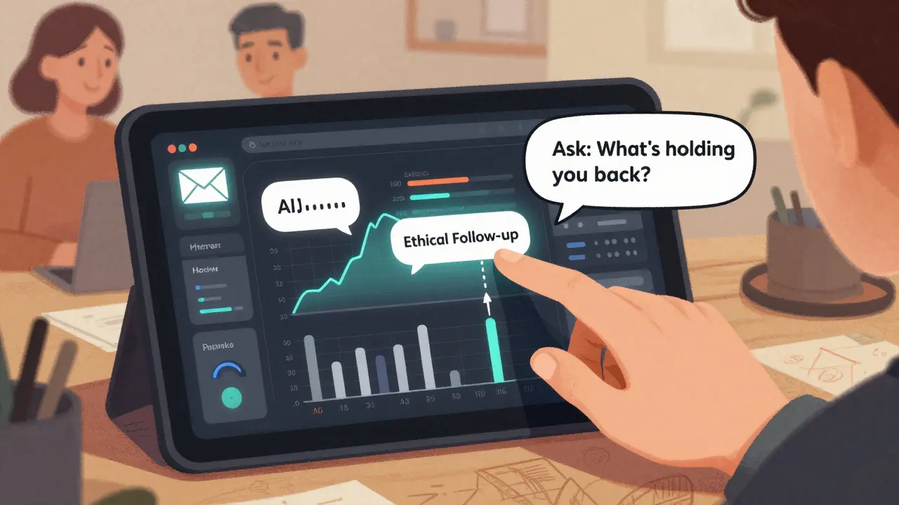 Автоматизированная система подсказывает этичные действия для дожима.