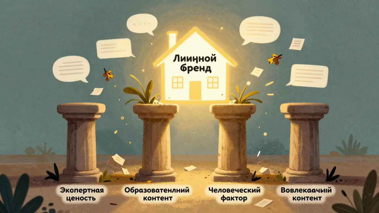 Контент-столпы личного бренда эксперта в инфобизнесе: как перестать писать в пустоту и привлекать клиентов системно