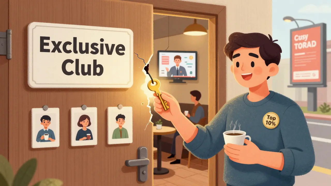 Лояльный клиент открывает дверь в эксклюзивное сообщество для тех, кто купил три раза.