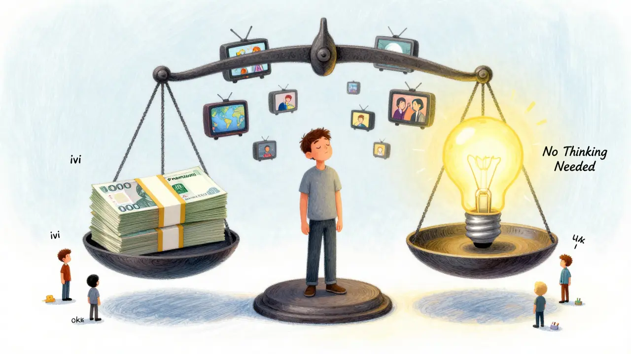 Весы: дорогая подписка с одной стороны, свобода от мыслей о цене — с другой.