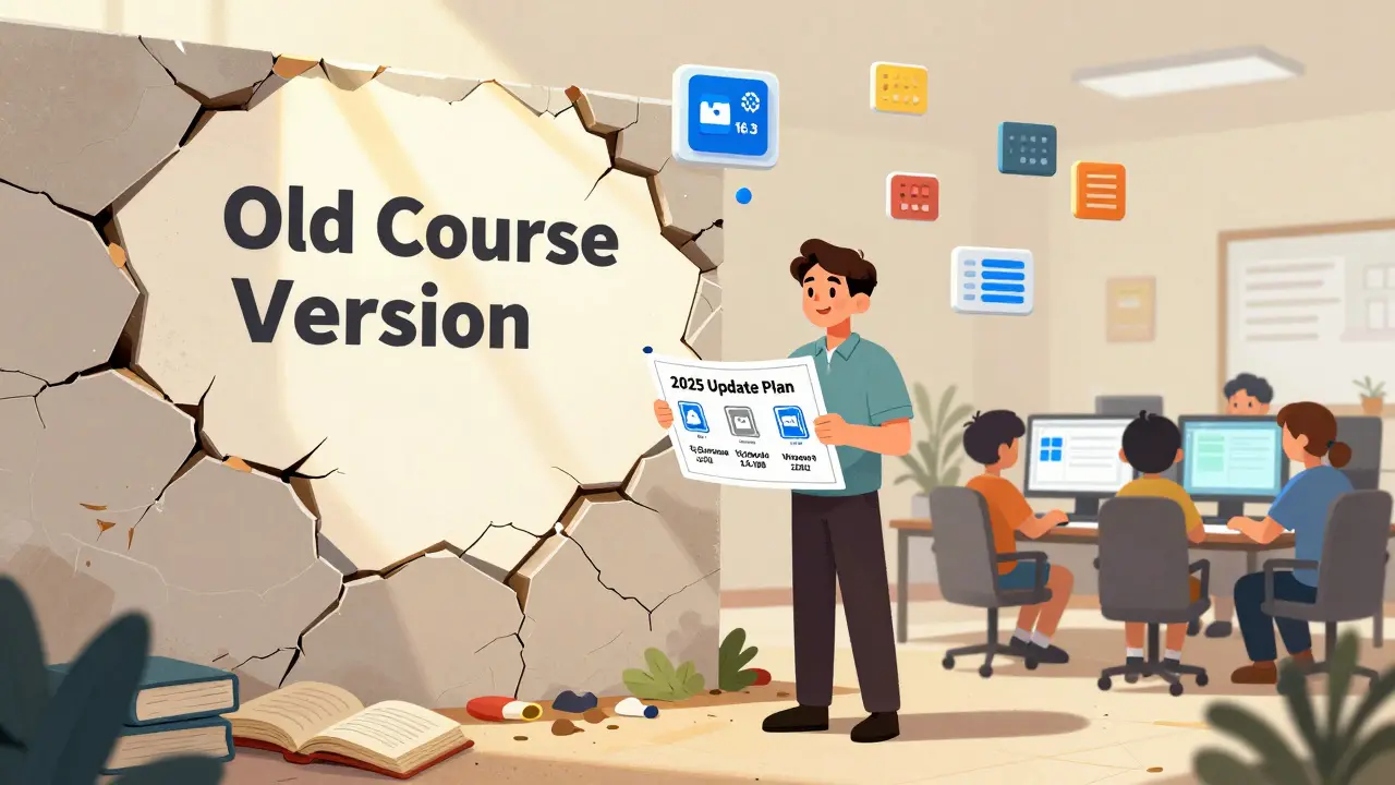 План обновлений курса на год: как планировать релизы и версии для обучения