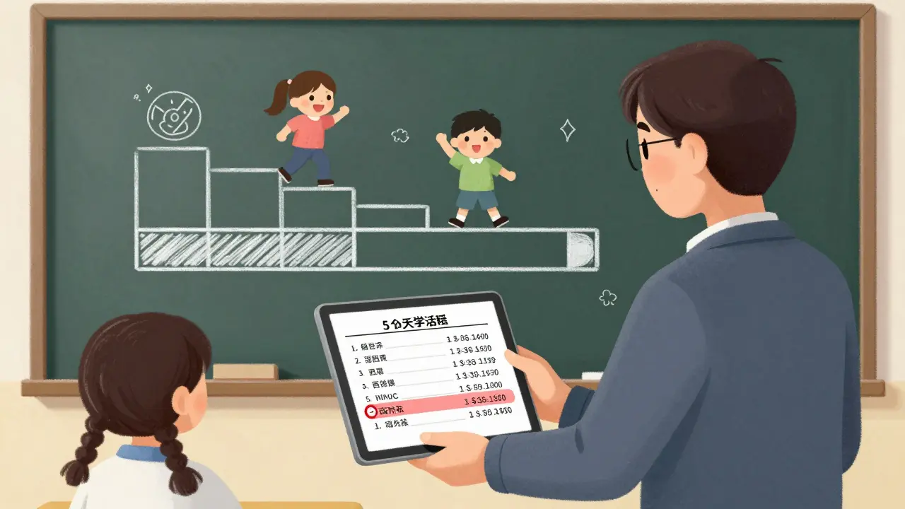 Учитель видит список учеников, которые не заходили 5 дней, и отмечает того, кто требует внимания.