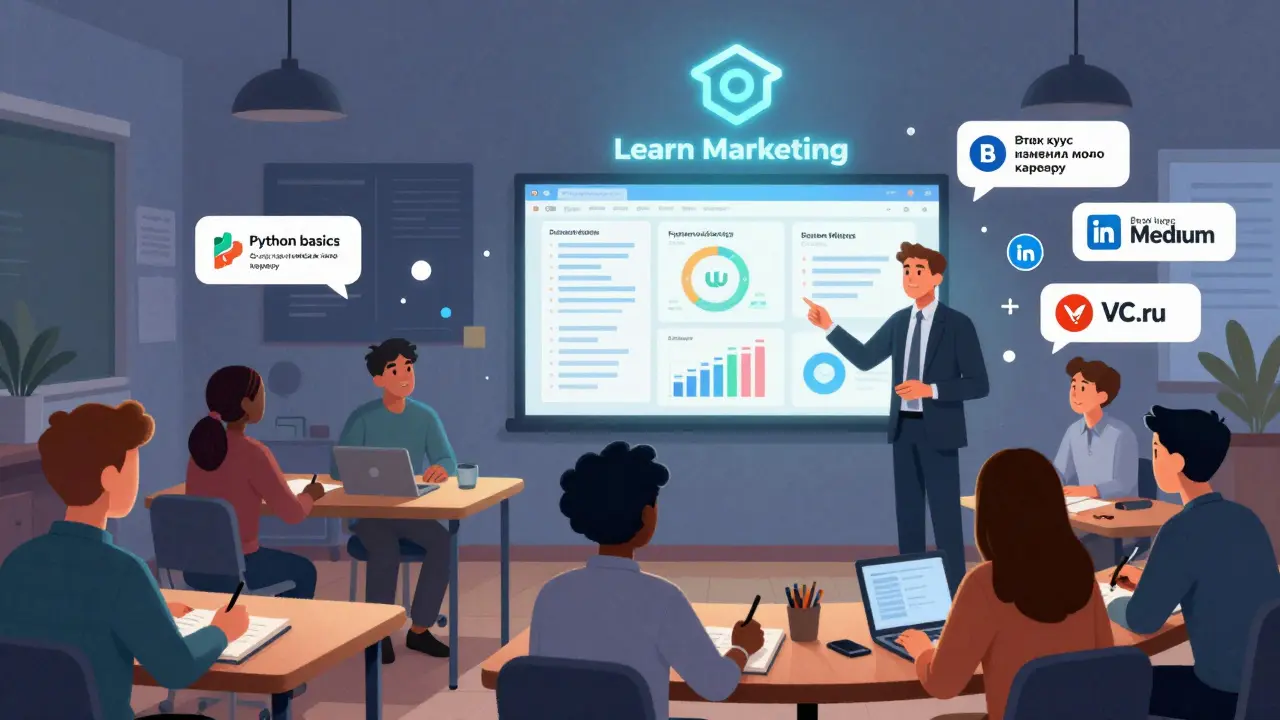 Сравнение старого и нового подхода к курсу: от теории для новичков к лидерству для профессионалов.