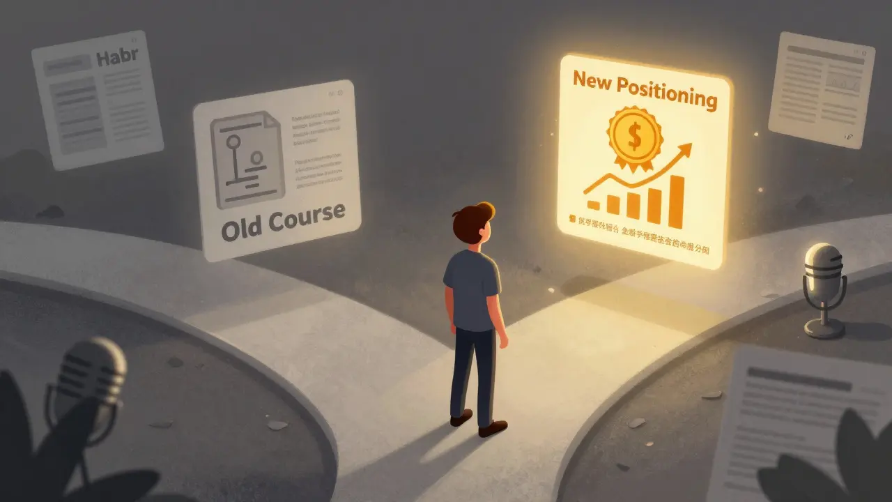 Стратегия репозиционирования курса через маркетинг контента: как изменить восприятие и увеличить продажи