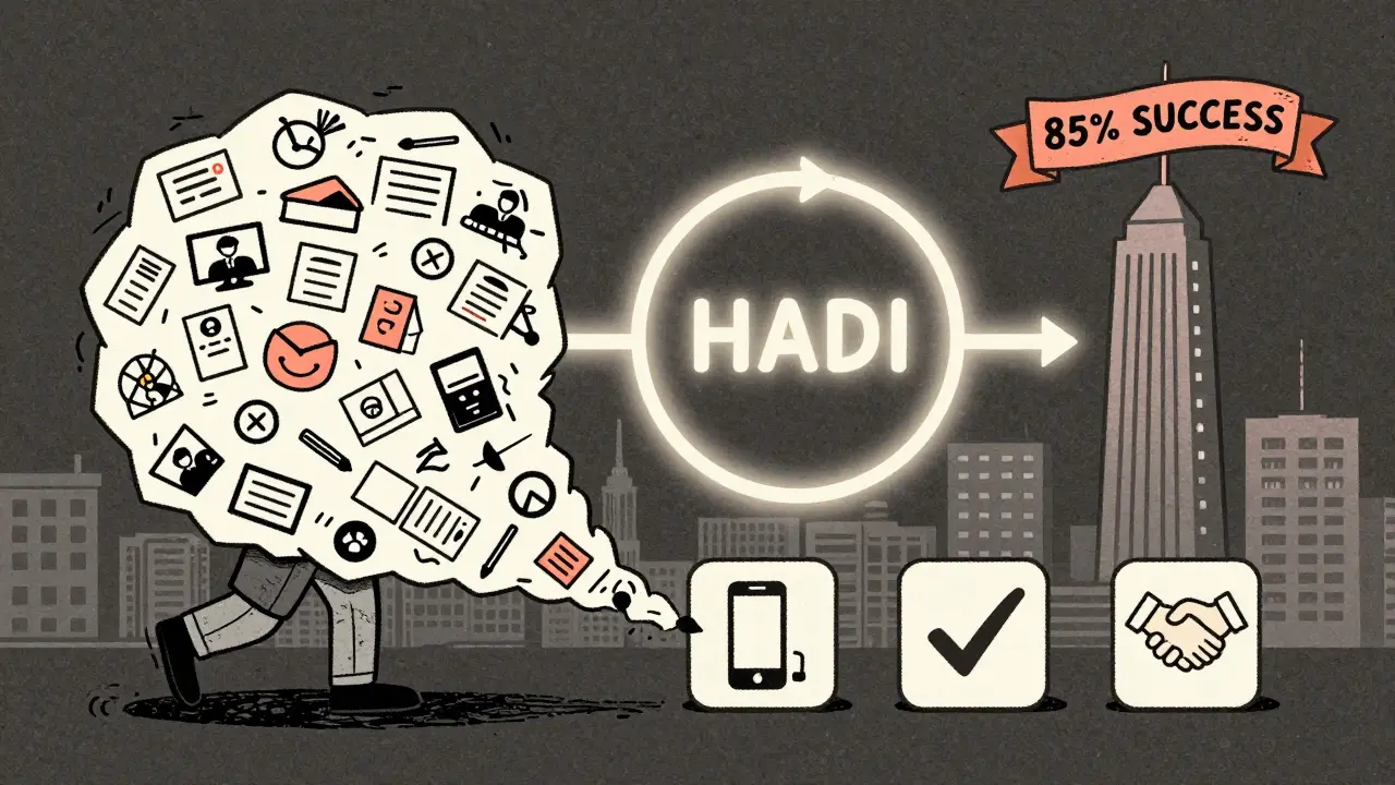 Тяжелый курс превращается в минималистичный MVP, за ним — цикл HADI и растущий успешный проект.