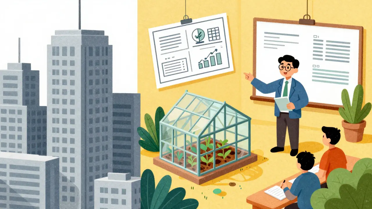 Контраст между холодным офисом в мегаполисе и живым, аутентичным бизнесом в регионе