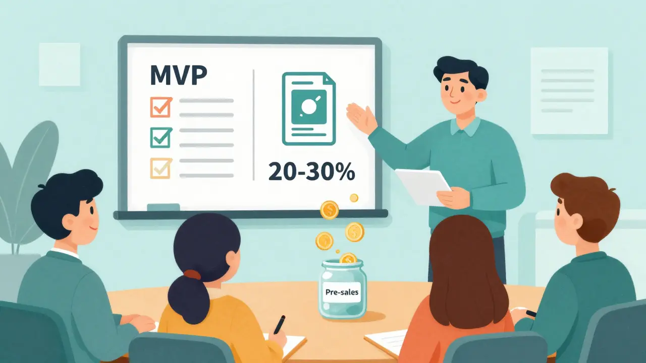 Эксперт продает MVP-курс клиентам, собирая предоплату в банку