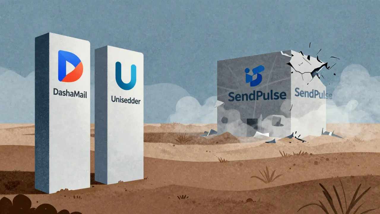 DashaMail, Unisender или SendPulse: сравнение сервисов рассылок в 2026 году