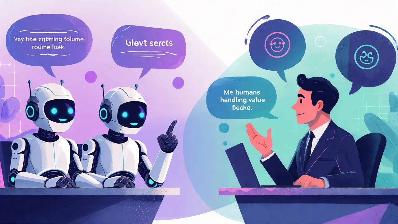 Гибридная модель продаж будущего: роботы для рутины и люди для консультаций