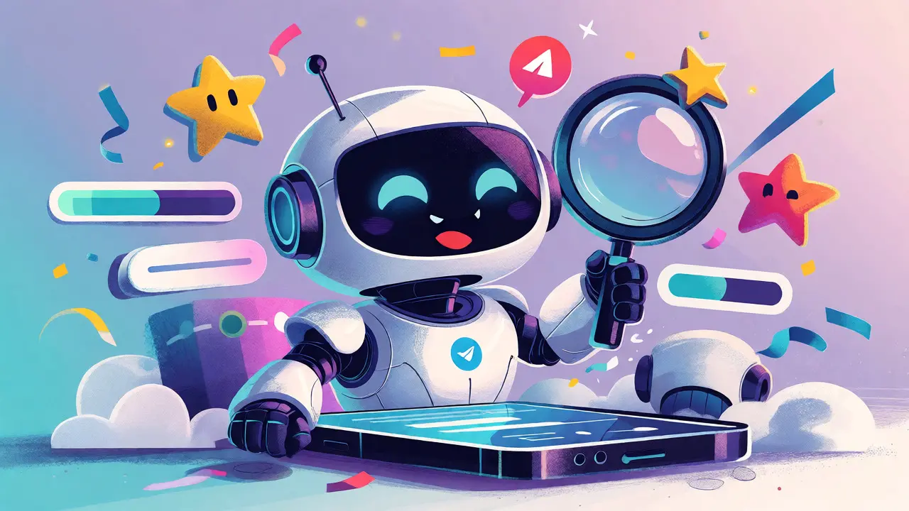 Робот-ассистент и игровые элементы символизируют автоматизацию реферальных программ